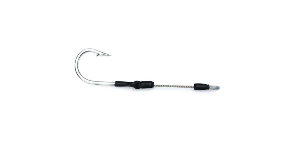Fathom Hookset SS Cable Single Trolling Lance, 7in, Hook 9/0, HS-FATHSS-09/0