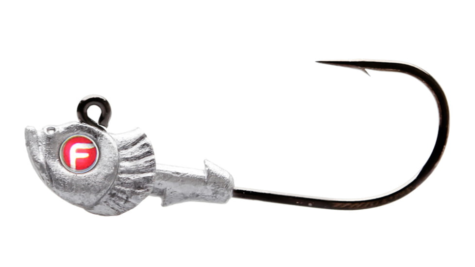 Fathom Pro-Select Jig Head 1/4oz Lead Red, 4 pack, JH01-1/4-LEDR