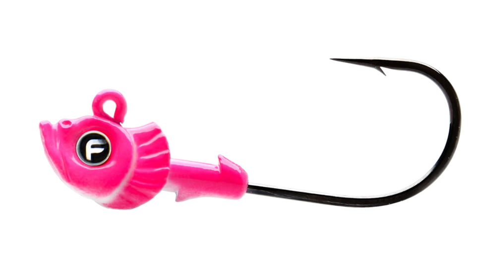 Fathom Pro-Select Jig Head 1/4oz Pink, 4 pack, JH01-1/4-PNK