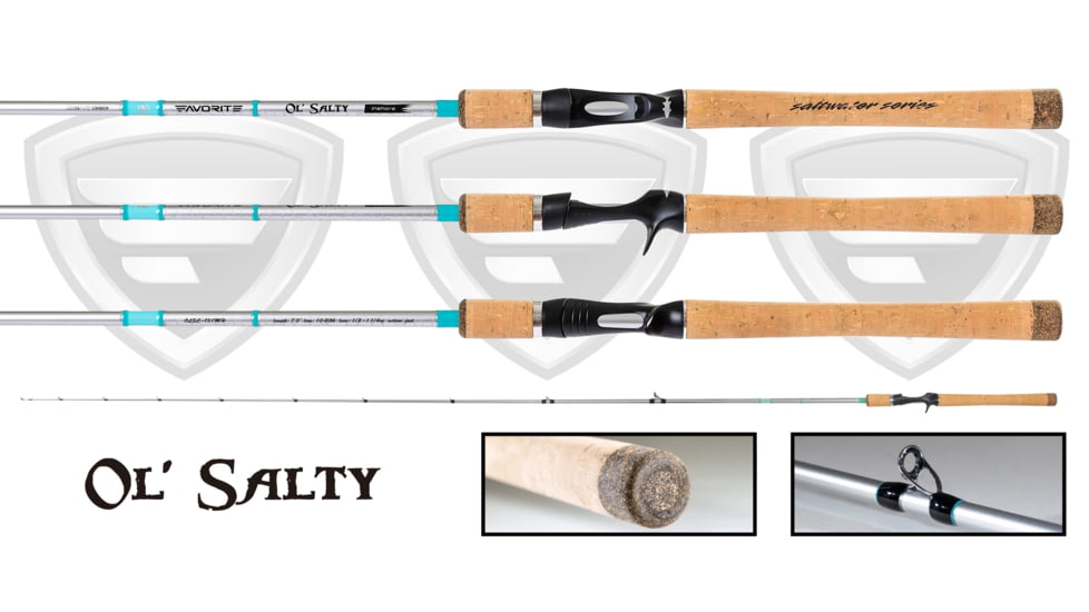 Favorite Favorite Ol Salty Casting Rod, Medium-Heavy,, 78, OLSC-781MH