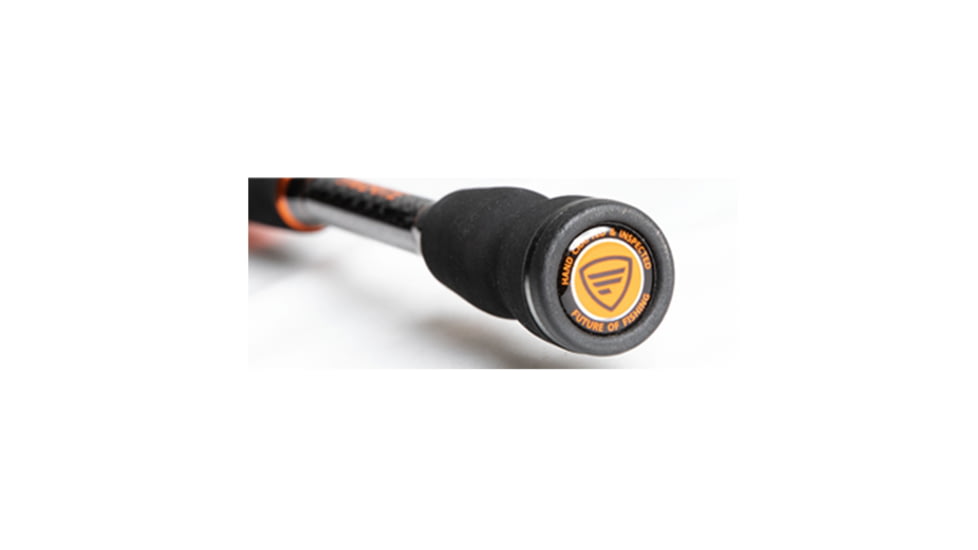 Favorite Fishing Balance Spinning Rod, Ultra-Light, 6ft, Orange/Black, BBLN-601UL