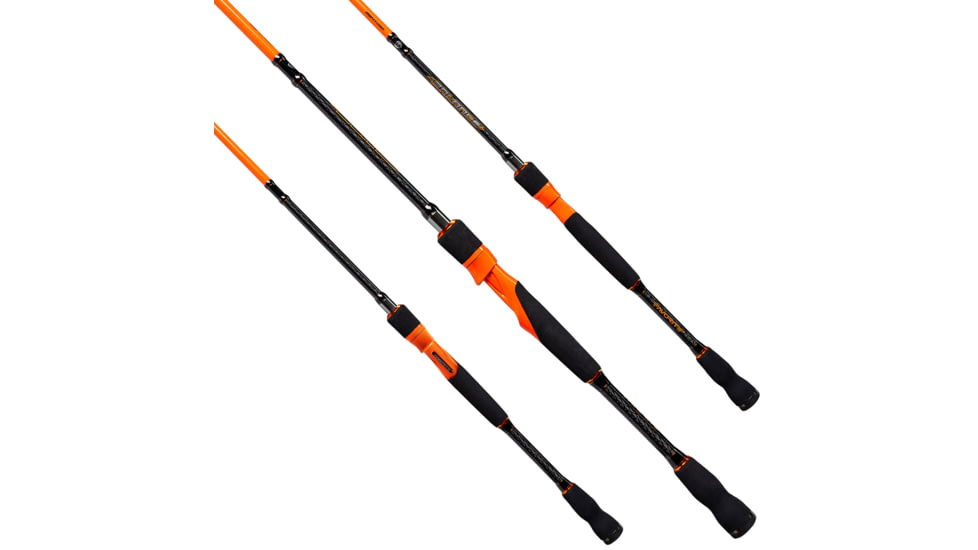 Favorite Fishing Balance Spinning Rod, Ultra-Light, 6ft, Orange/Black, BBLN-601UL