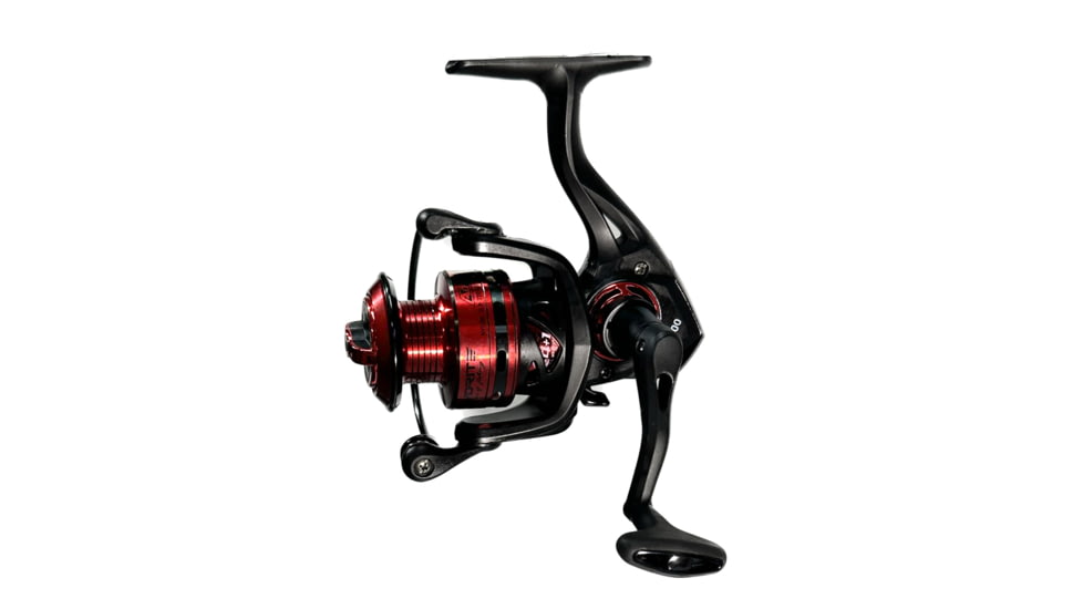 Favorite Fishing Absolute 2000 Spinning Reel, 5.2:1 Gear Ratio, 4+1 BB, Red, ABS2000-RTL