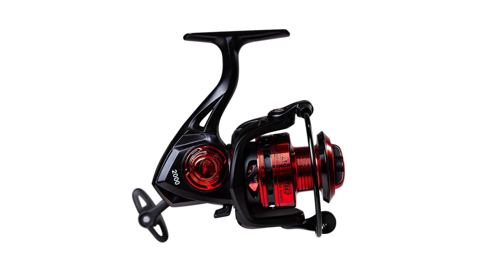 Favorite Fishing Absolute 2000 Spinning Reel, 5.2:1 Gear Ratio, 4+1 BB, Red, ABS2000-RTL