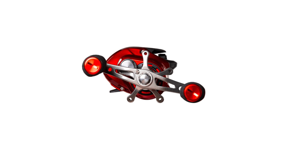 Favorite Fishing Absolute Casting Reel, 5+1BB, Left Hand, Red, ABS100NGL-RTL