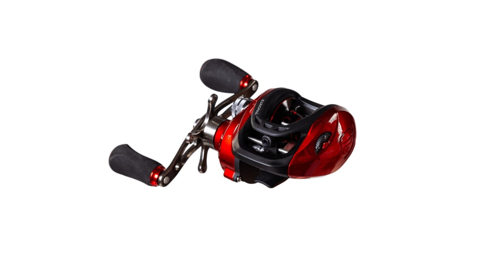 Favorite Fishing Absolute Casting Reel, 5+1BB, Left Hand, Red, ABS100NGL-RTL
