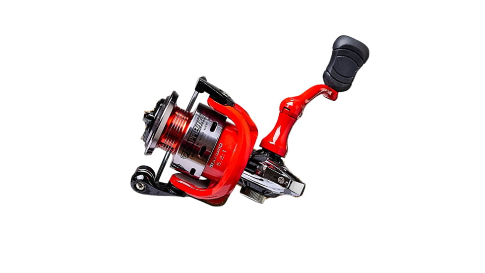Favorite Fishing Crappie Series Spinning Reel-Retail Package, 500, Red, CRS500-RTL