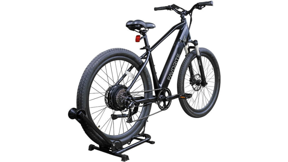 Favorite Hybrid Classic Frame E-Bike, Matte black/White, Hybrid-classic frame