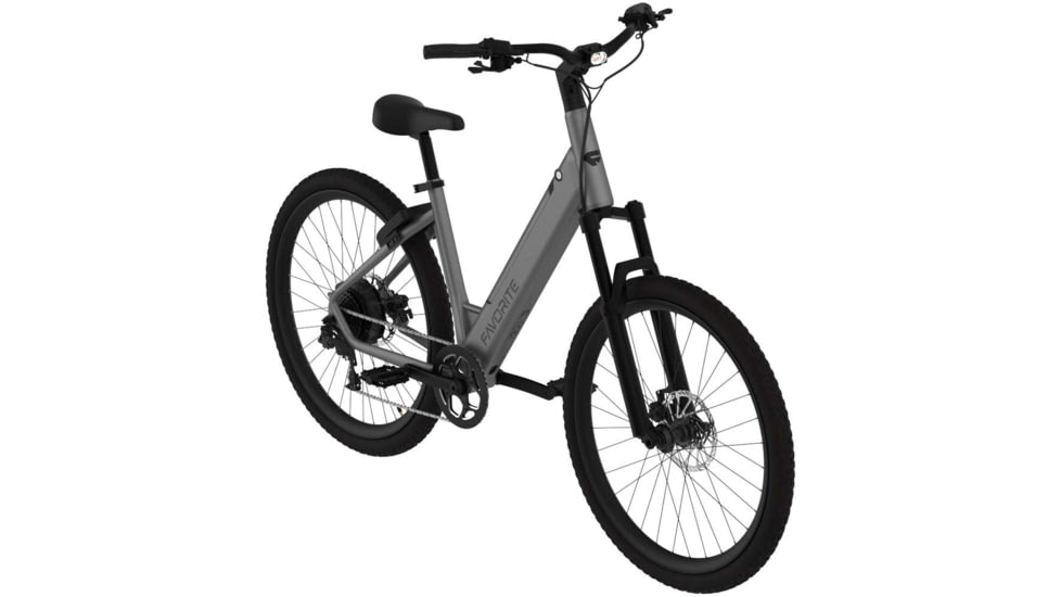 Favorite Hybrid ST Pro E-Bike, Grey, Medium, 10-50003
