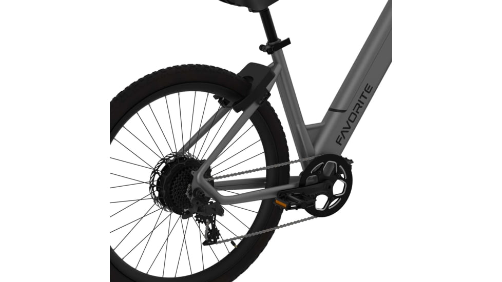 Favorite Hybrid ST Pro E-Bike, Grey, Medium, 10-50003