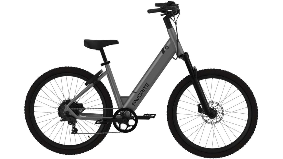 Favorite Hybrid ST Pro E-Bike, Grey, Medium, 10-50003