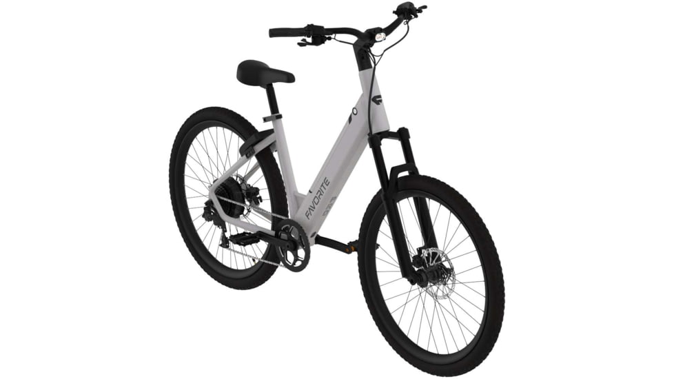 Favorite Hybrid ST Pro E-Bike, White, Medium, 10-50010