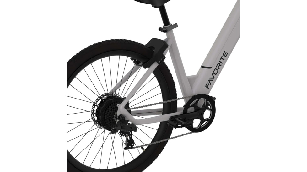 Favorite Hybrid ST Pro E-Bike, White, Medium, 10-50010