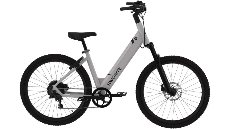 Favorite Hybrid ST Pro E-Bike, White, Medium, 10-50010