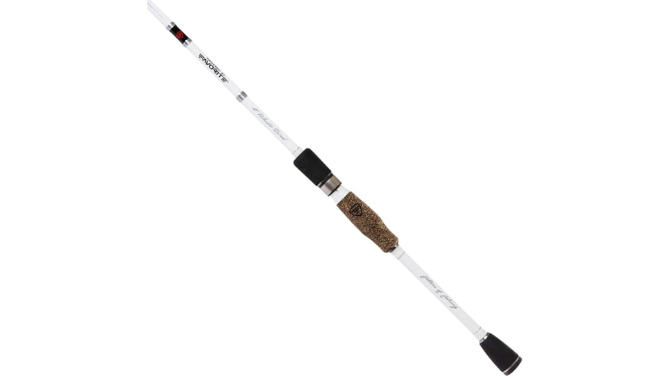 Favorite Fishing White Bird Spinning Rod, 6ft, Light, White, WBR-601L