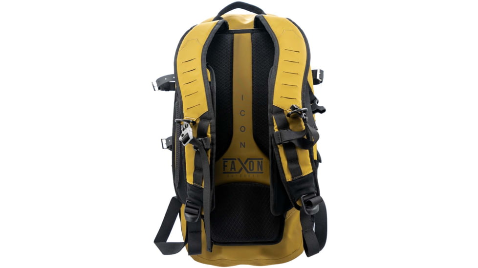 Faxon Outdoors ICON 30L Submersible Backpack, Buck Skin Brown, FO-30L-WP-BP