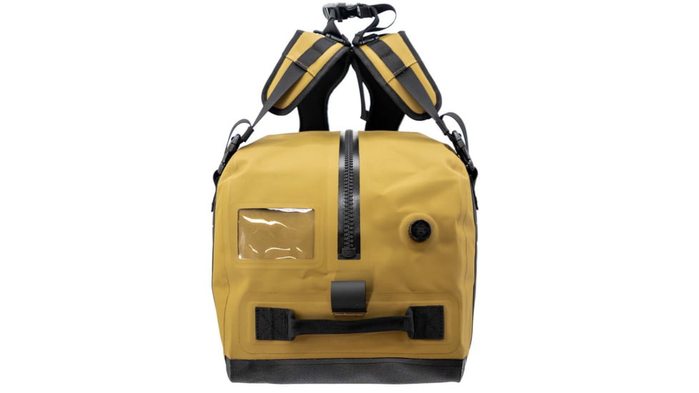 Faxon Outdoors ICON 50L Submersible Duffel Bag, Buck Skin Brown, FO-50L-D-WP