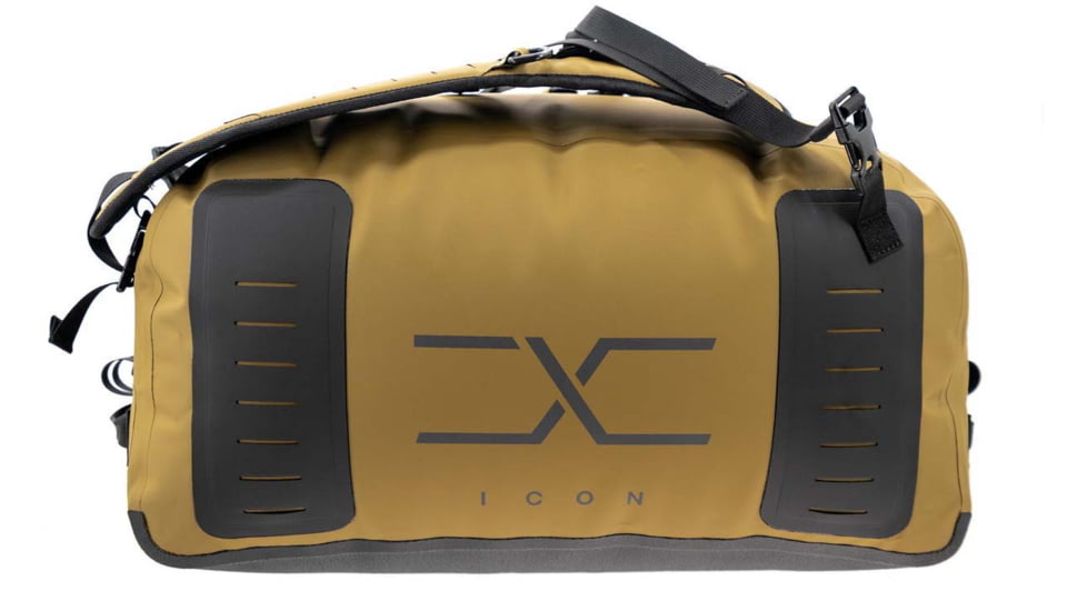 Faxon Outdoors ICON 50L Submersible Duffel Bag, Buck Skin Brown, FO-50L-D-WP
