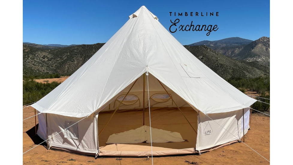 Life Intents 20 6M Timberline ExchangeTM Bell Tent, 6m-timberline-exchange-bell-tent