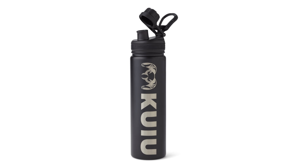 KUIU 22 oz Bottle in Black 535EA106, Black, One Size, Adult, 7955258998942