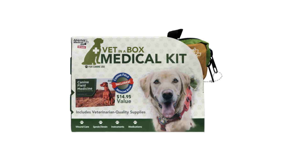 Adventure Medical Kits Dog Series Vet in a Boxes, 0135-0117