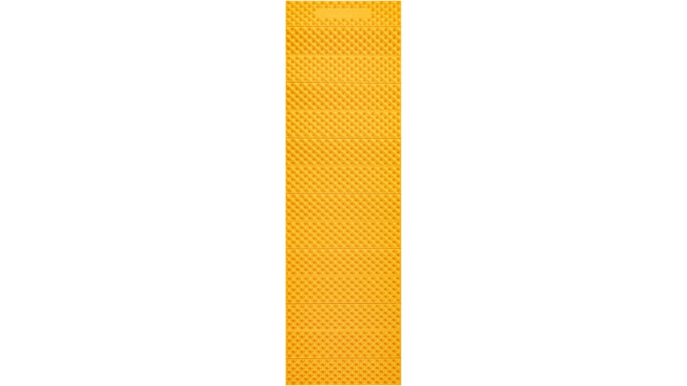Featherstone Outdoor EL Cordion Ultralight Closed Cell Foam Sleeping Pad, Regular, Marigold, ELCORD-R