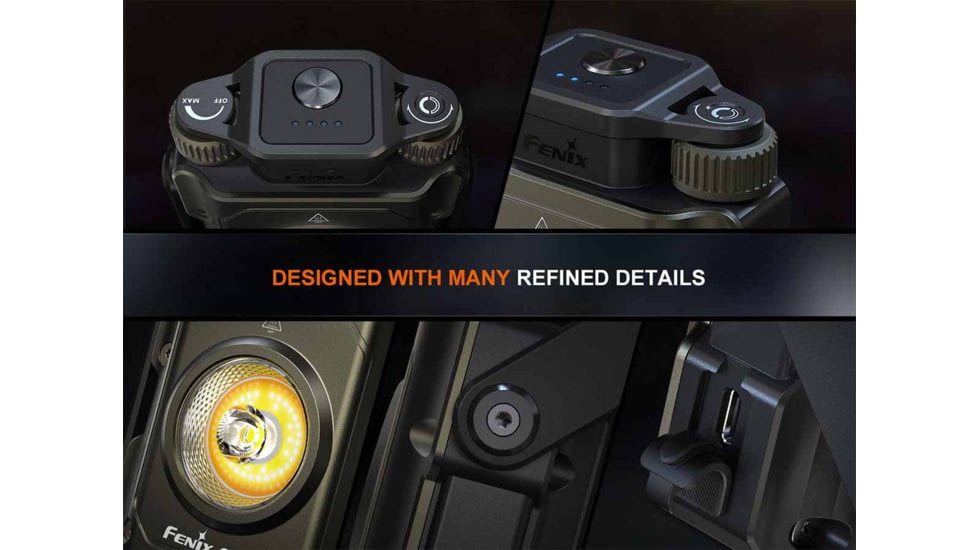Fenix Lighting CL27R Lithium Ion 1600 Lumens Lanterns, Wild Green, CL27RXGN