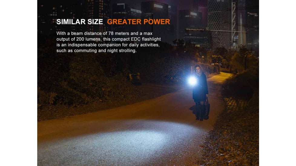 Fenix 200 Lumen EDC Flashlight, 1408714
