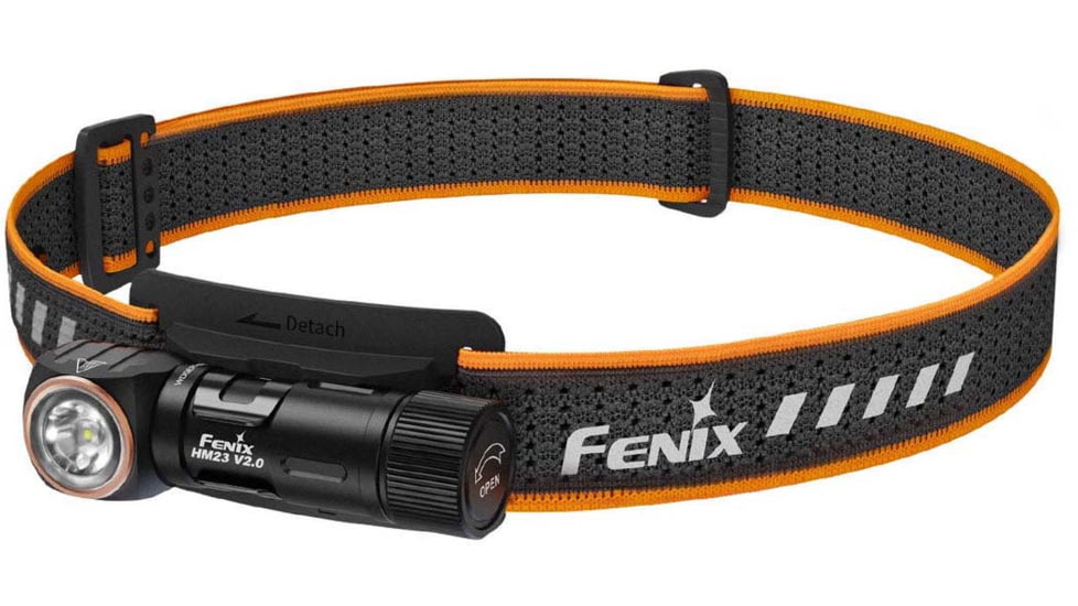 Fenix Lighting HM23 V2.0 300 Lumens Luminus SST20 LED Headlamp, Black, HM23V2BK