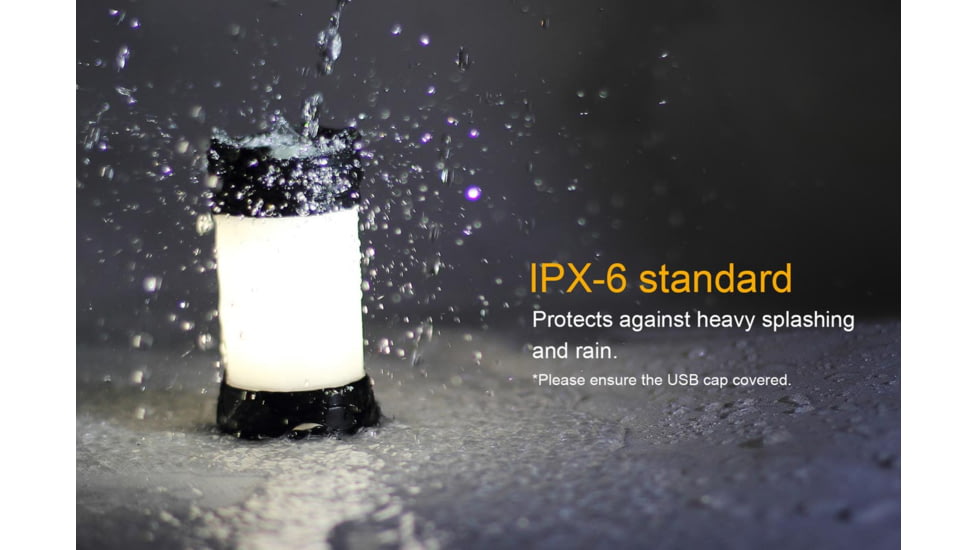 Fenix CL25R LED 350 Lumen Rechargeable Lantern, Black CL25RBK