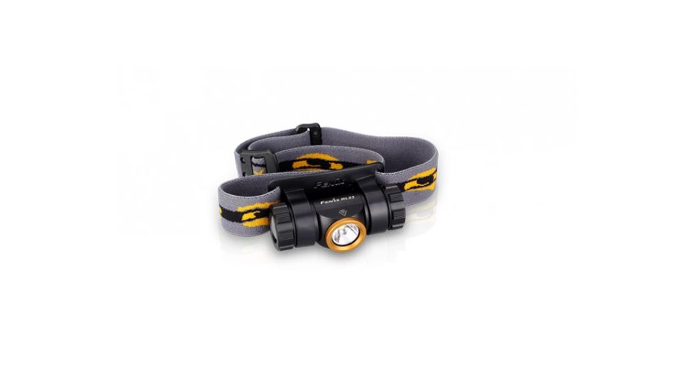 Fenix HL23 LED Headlamp with CREE XP-G2 - 150 Lumens - Gold - Uses 1 x AA, Black FENIX-HL23-XP-G2-GOLD