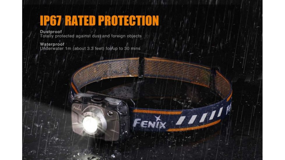 Fenix HL30 Headlamp w/ Battery, 300 Lumens, Blue HL30XPBL-B