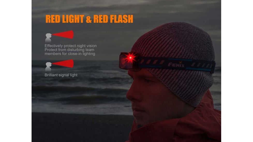 Fenix HL32R Rechargeable Headlamp w/ Battery, 600 Lumens, Gray HL32XPGY
