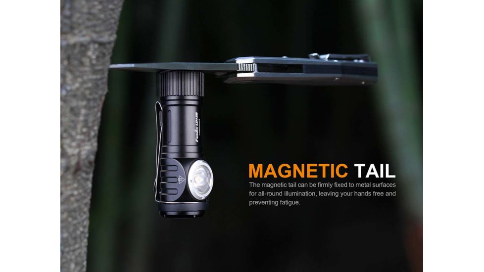 Fenix LD15R Right Angle Flashlight w/battery, 500 Lumens, Black LD15RXPBK