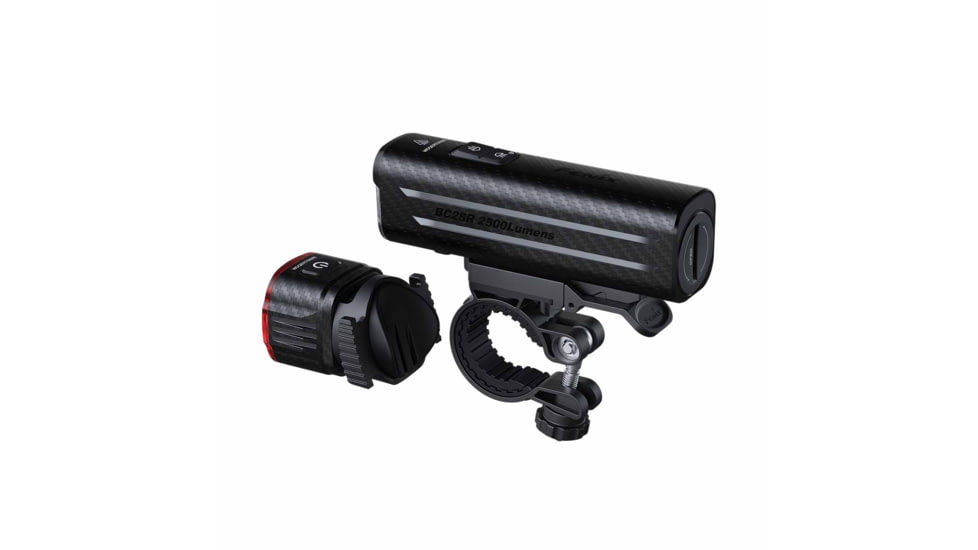 Fenix Lighting Fenix BC28R Rechargeable Lithium Ion 2500 Lumens LED Bike Light, Black, BC28RBCBK