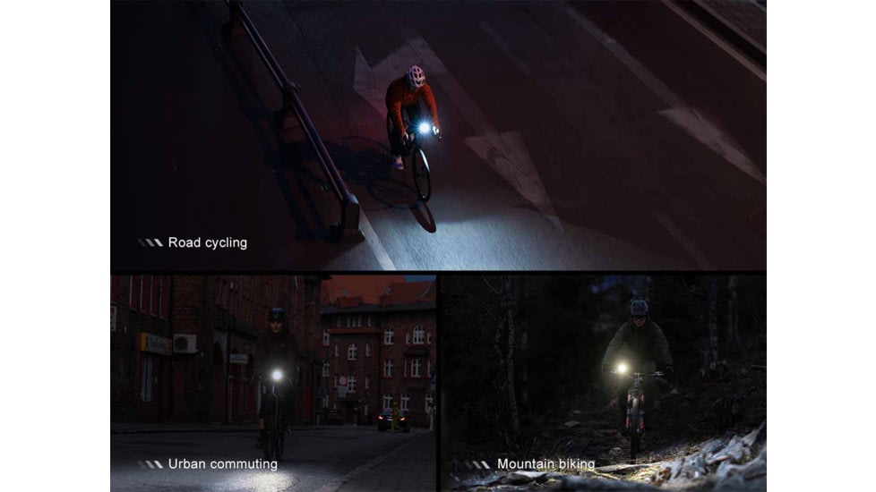 Fenix Lighting Fenix BC28R Rechargeable Lithium Ion 2500 Lumens LED Bike Light, Black, BC28RBCBK
