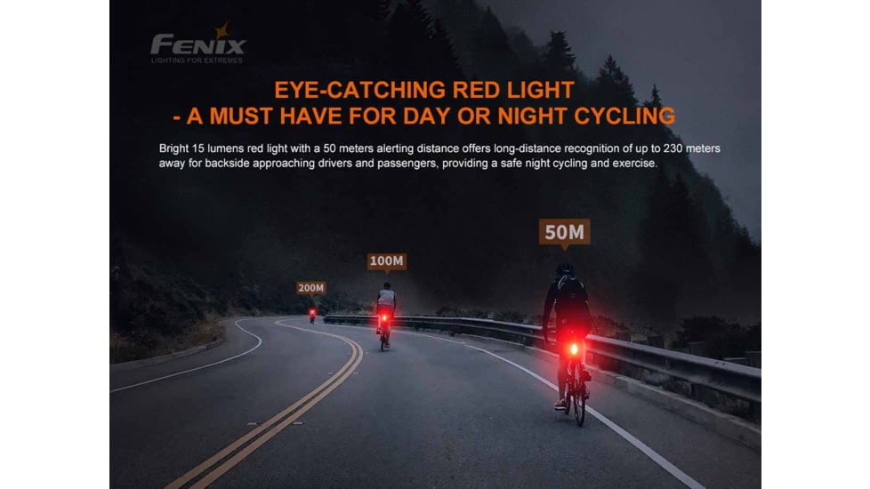 Fenix Lighting BC05R V2.0 Lithium Ion 15 Lumens Bike Lights