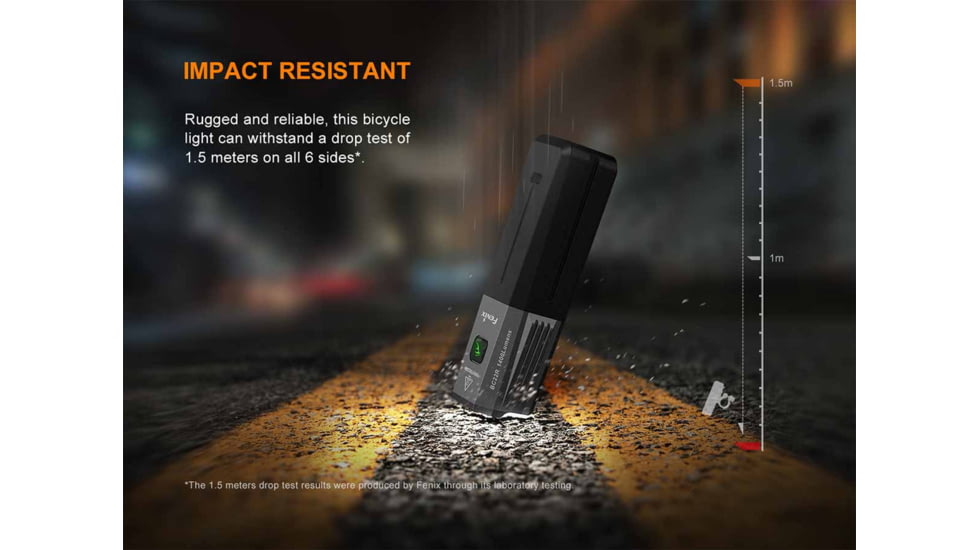 Fenix Lighting BC22R Lithium Ion 1400 Lumens Bike Lights