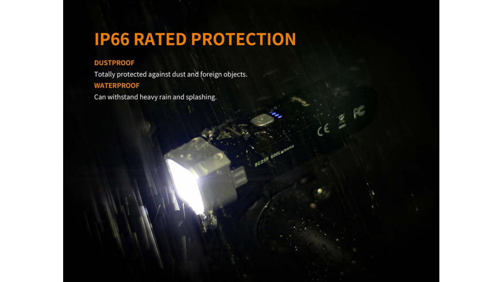 Fenix Lighting BC25R Lithium Ion 600 Lumens Bike Lights