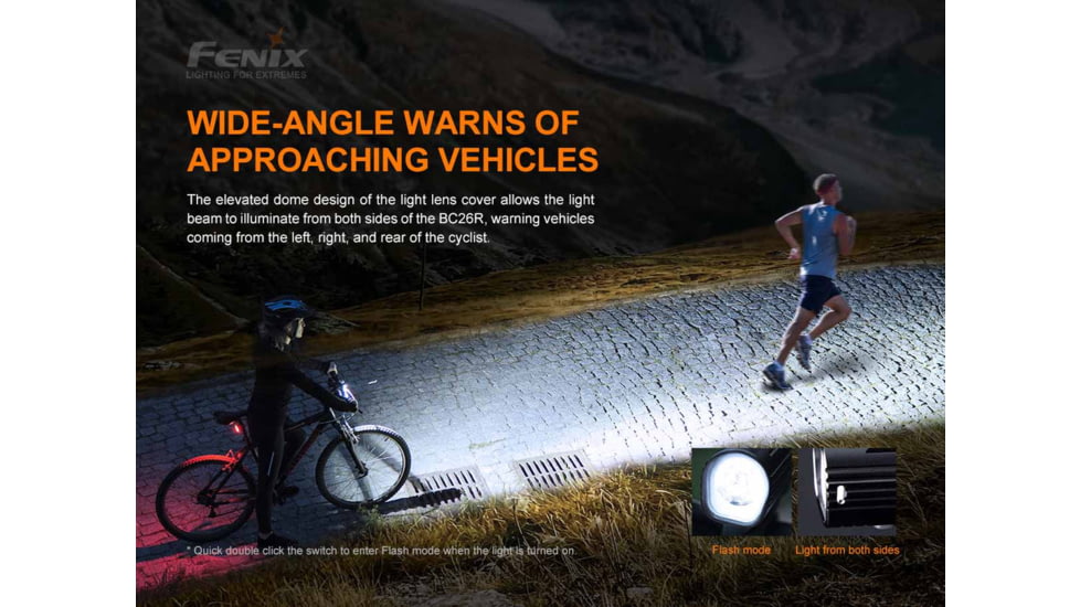 Fenix Lighting BC26R Lithium Ion 1600 Lumens Bike Lights