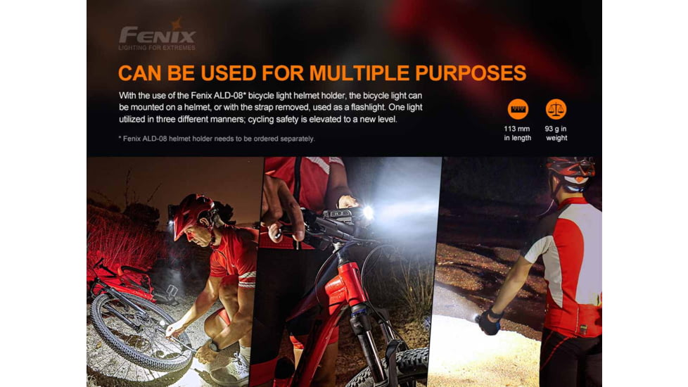 Fenix Lighting BC26R Lithium Ion 1600 Lumens Bike Lights