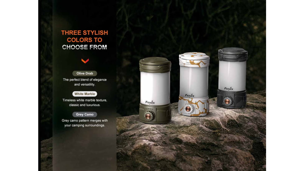 Fenix Lighting CL26R PRO Lithium Ion 650 Lumens Lanterns