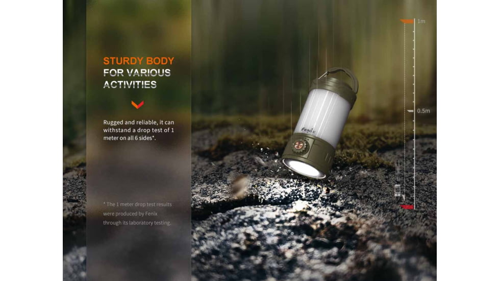Fenix Lighting CL26R PRO Lithium Ion 650 Lumens Lanterns
