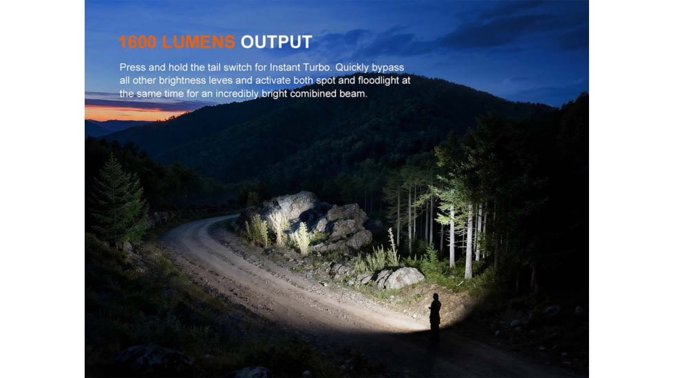 Fenix Lighting E06R PRO Lithium Ion 1600 Lumens Flashlight