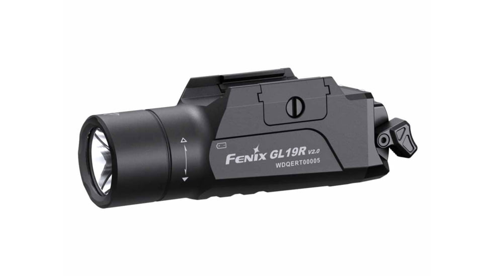 Fenix Lighting GL19R V2.0 Lithium Ion 1200 Lumens Luminus SFT25R LED Flashlight, Black, GL19RV2BK
