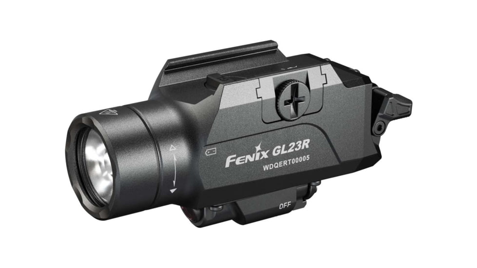 Fenix Lighting GL23R Lithium Ion 1200 Lumens Luminus SFT40 LED Flashlight, Black, GL23RGLBK