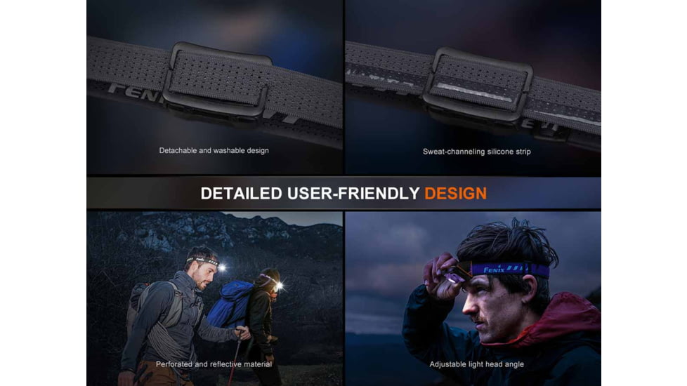 Fenix Lighting HL12R V2.0 Lithium Ion 500 Lumens Headlamp