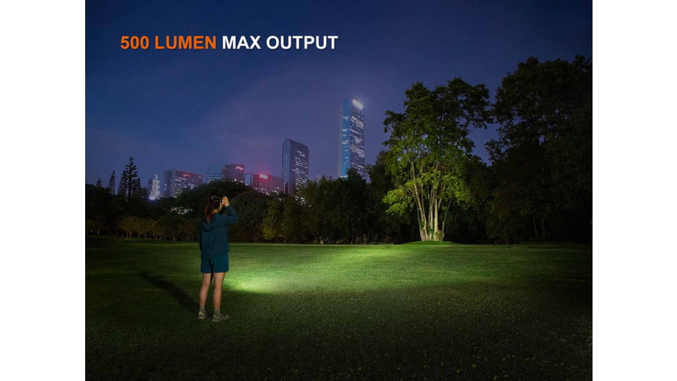 Fenix Lighting HL17R Lithium Ion 500 Lumens Luminus SST20 LED Headlamp, Black, HL17RSBK