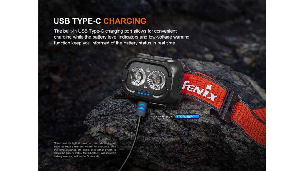 Fenix Lighting HL18R-T V2.0 Lithium Ion 800 Lumens Headlamp