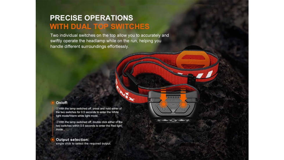 Fenix Lighting HL18R-T V2.0 Lithium Ion 800 Lumens Headlamp